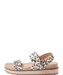 Oliver Bonas Natural Leather Sandals