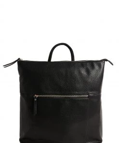 Oliver Bonas Black Alfa Sac Black Backpack