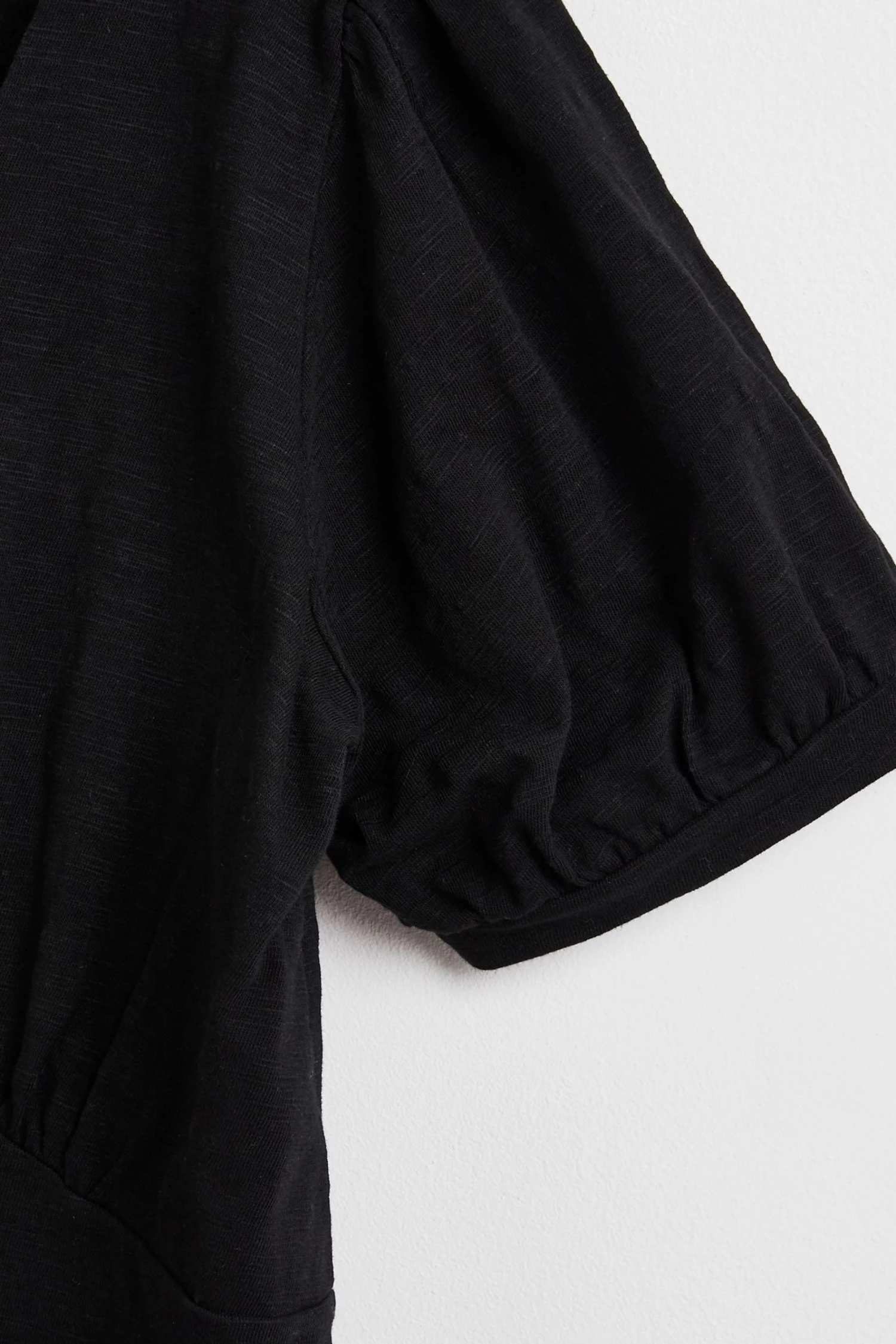 Oliver Bonas Black Button Through Jersey Mini Dress - Image 7