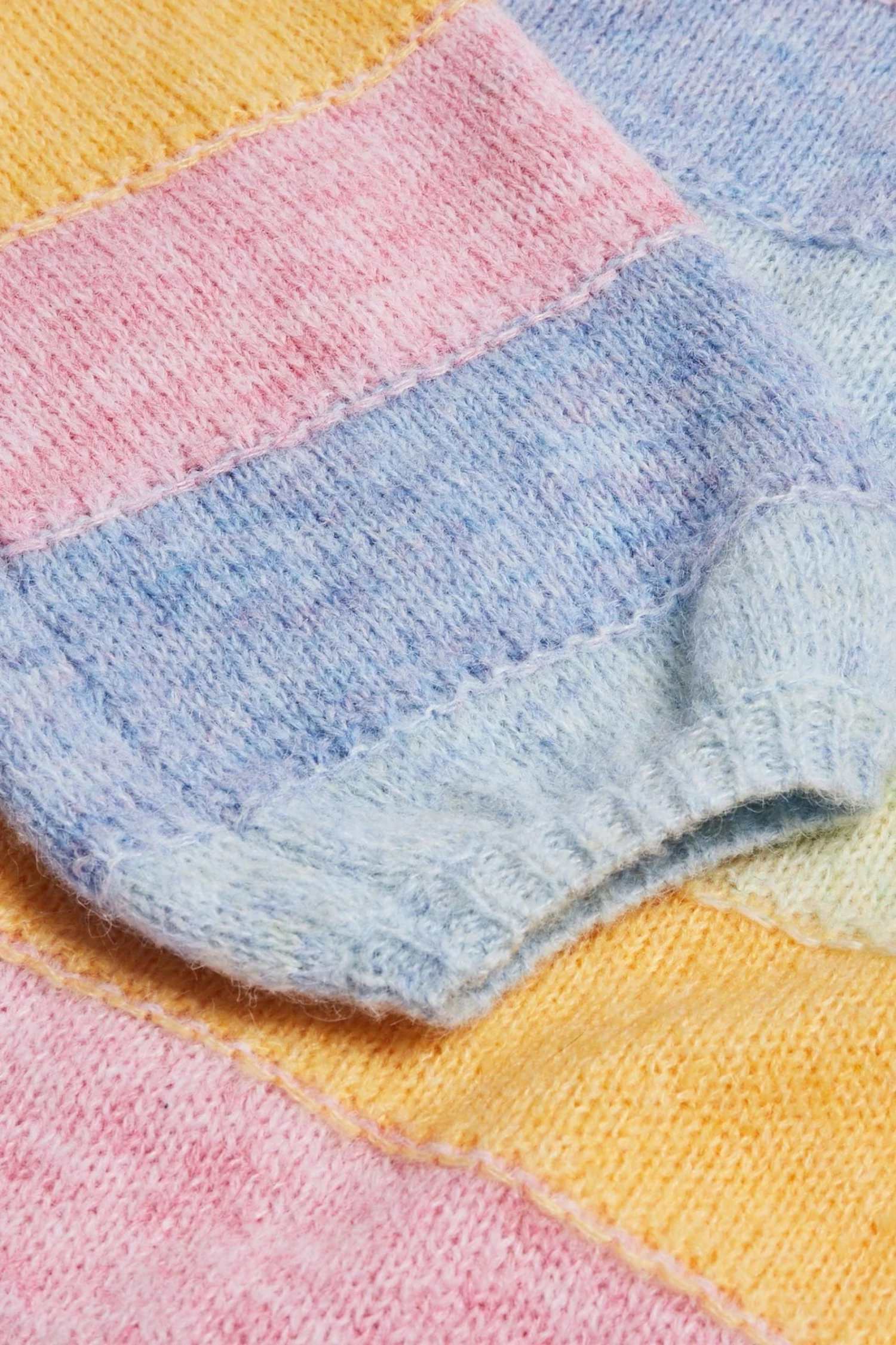 Oliver Bonas Blue Over The Rainbow Stripe Jumper - Image 7