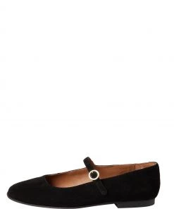 Oliver Bonas Black Mary Jane Shoes