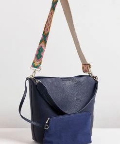 Oliver Bonas Gabby Green Hobo Tote Bag