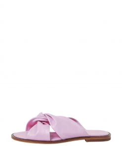 Oliver Bonas Pink Knotted Strap Sandals