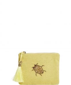 Oliver Bonas Lady Yellow Bird Pouch