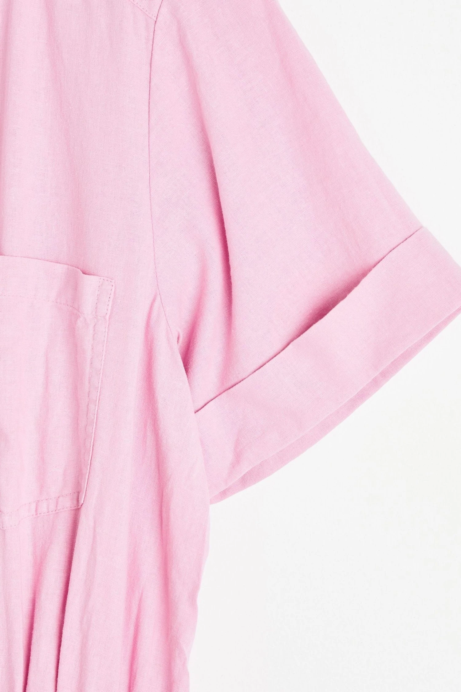 Oliver Bonas Pink Linen Mix Jumpsuit - Image 5
